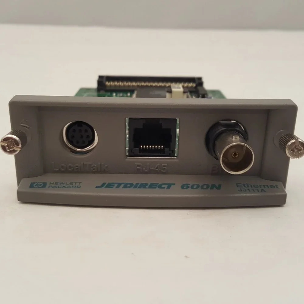 HP JetDirect 600N Print Server | J3111A | J3111-60002 | DOM 01/1999 | USED
